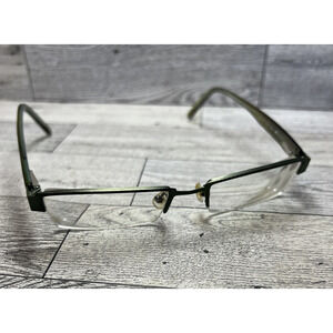 Jai Kudo Eyeglasses (912) 471 Unisex Green 57-18-135 Half Rim FOR FRAMES ONLY